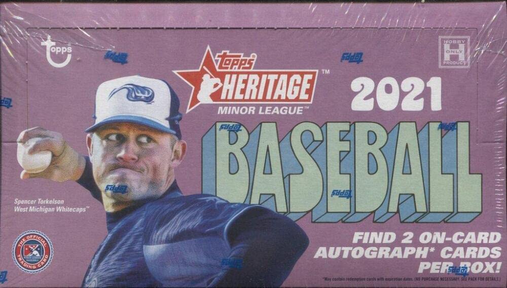 Amazon.com: 2021 Topps Heritage Minor League Baseball Hobby (18